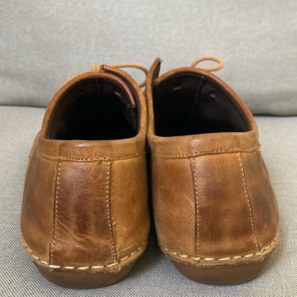 *RARE* Leather NOSOX Loafers Men’s US 10 Comfort Sophisticated Cabin Core Tan - Picture 5 of 6